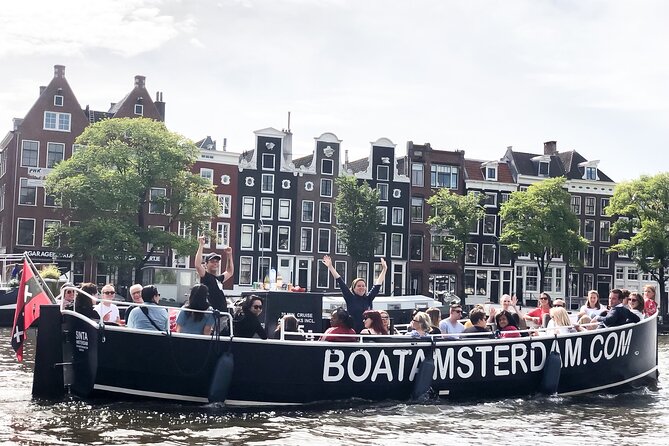 Amsterdam Open Boat Cruise in Old City Centre with Drinks Options - The Red Light District From the Water