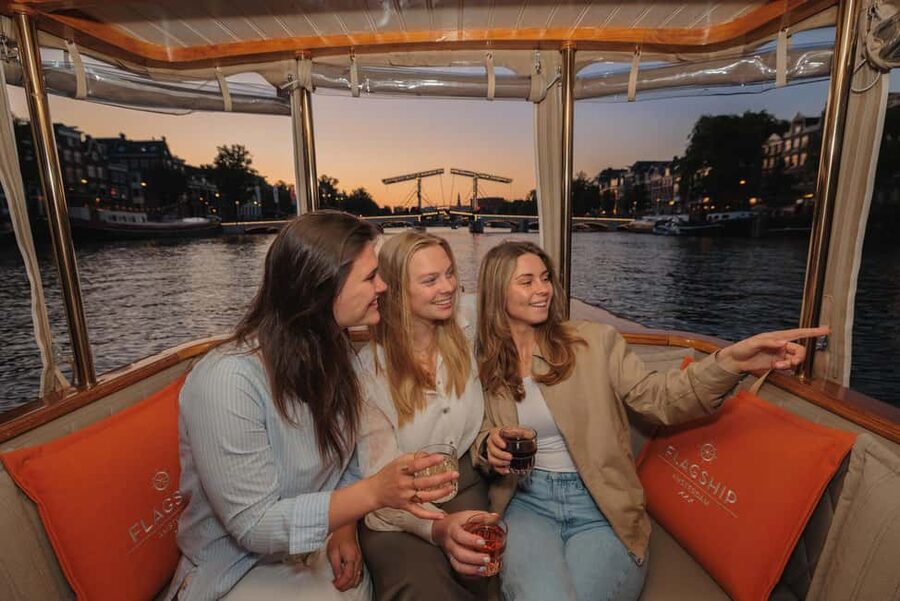 Amsterdam: Open Boat Cruise option Unlimited Drinks & Bite - Why Amsterdam makes more sense from the canals
