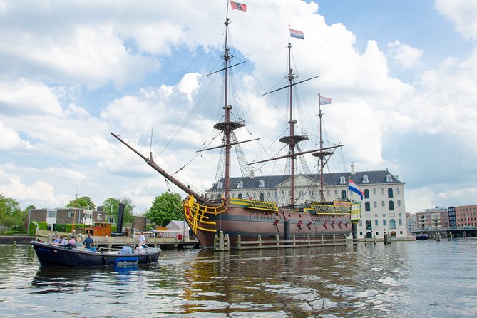 Amsterdam Open Boat Sightseeing Canal Cruise - Westerkerk and the view toward the Jordaan