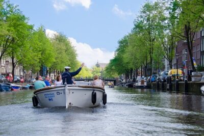 Amsterdam Open Boat Sightseeing Canal Cruise