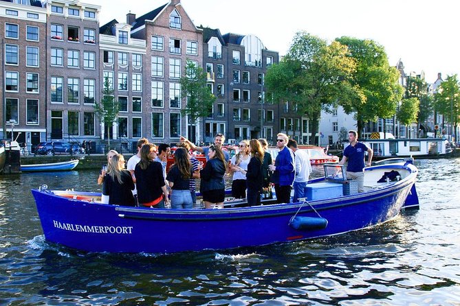 Amsterdam Open Boat Sightseeing Canal Cruise - Amsterdam Centraal and A’DAM Tower