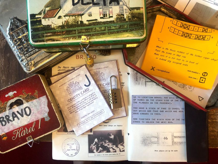 Amsterdam: "Operation 45 " Treasure Hunt Walking Tour - Following the 3-kilometer route