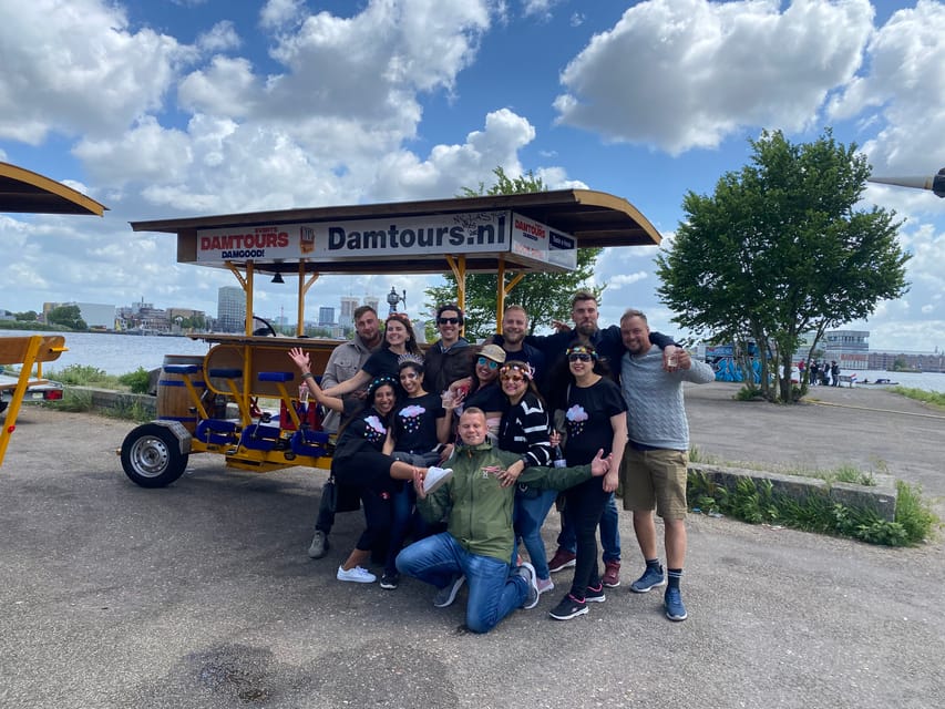 Amsterdam: Party Bike Tour with Beer - Key points to know before booking