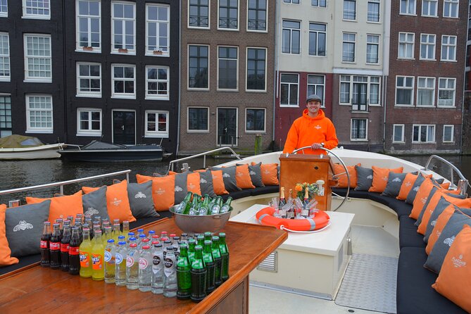 Amsterdam Private Boat Trip With Skipper, Burger and Beers - The guiding style is informal and personal
