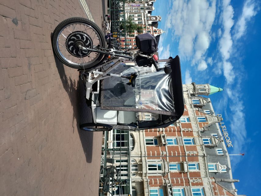 Amsterdam: Private Guided City Tour by Pedicab - Rembrandt Square and the Rembrandt House