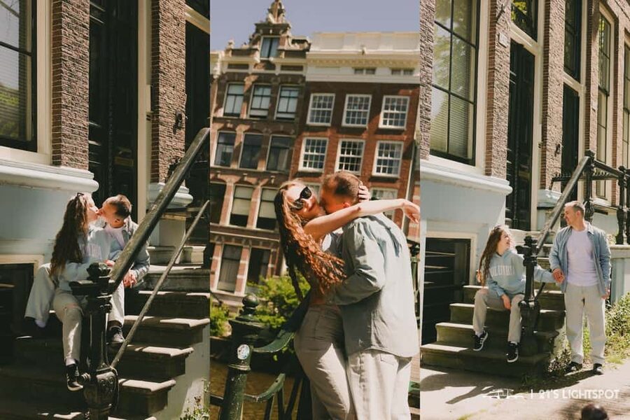 Amsterdam: Private Photoshoot for Couple, Family, or Solo - The photographers’ greatest strength is making posing easy