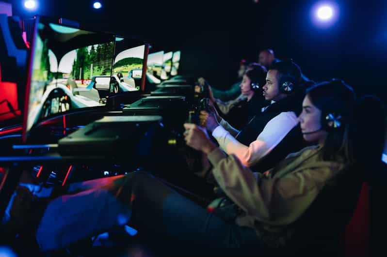 Amsterdam: Racing Experience at A'DAM VR Game Park (no VR) - Location Behind A’DAM Toren