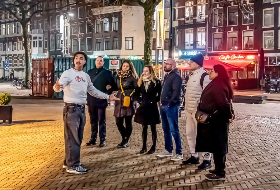 Amsterdam Red Light District & Coffee Shop Tour - Casa Rosso, Oude Kerk, and Warmoesstraat
