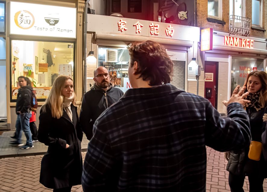 Amsterdam: Red Light District Exclusive Night Tour - Flower Market and the broader center