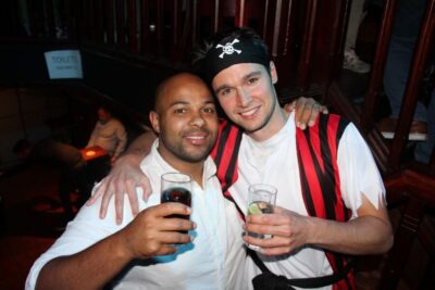 Red-Light District Pub Crawl and Booze Boat Tour