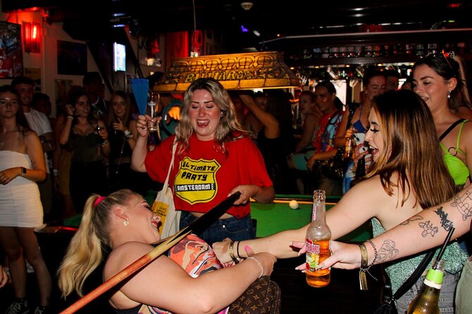 Amsterdam Red Light District Pub Crawl - Starting at The Black Tiger near Rembrandtplein