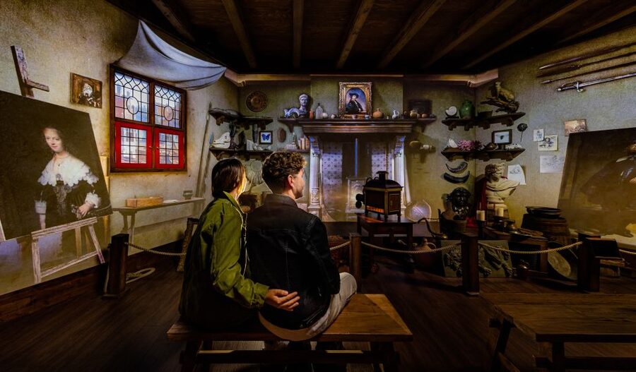 Amsterdam: Rembrandts Immersive Experience Admission Ticket - Why the studio setting matters
