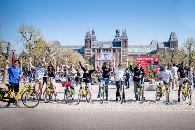 Amsterdam Small Group Bike Tour - Passing the Anne Frank House