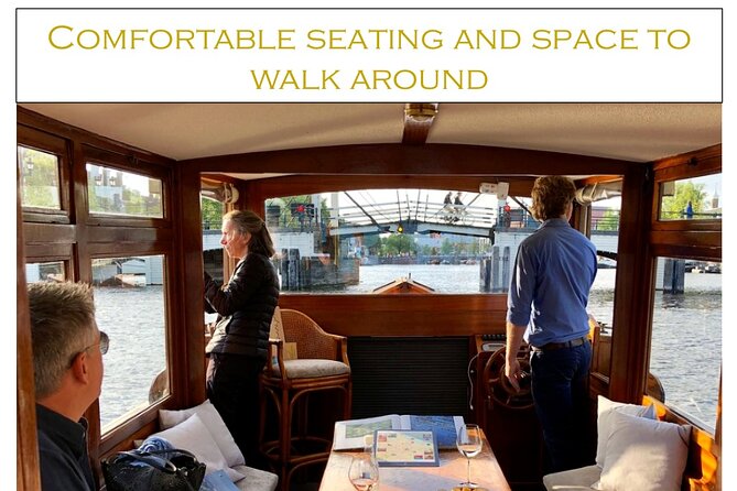 Amsterdam small-group canal cruise in 1920s saloon boat - Is $72 good value?