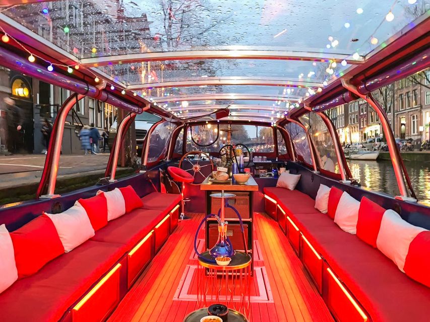 Amsterdam: Smoke and Lounge City Boat Cruise - How the smoke-friendly setup works