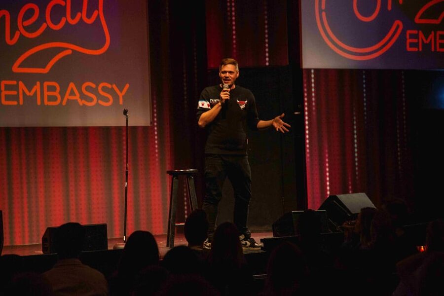 Amsterdam: The Comedy Embassy Stand-Up Show - Why the international material matters in Amsterdam