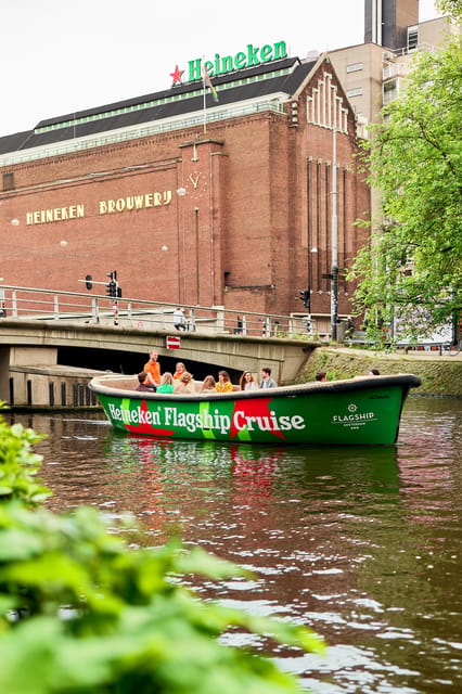 Amsterdam: The Heineken Flagship Canal Cruise - Setting out beside the Rijksmuseum