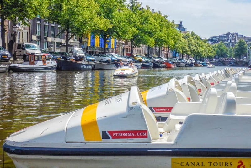 Amsterdam: Unique Pedal Boat Experience in the Canals - Starting at Stromma Rijksmuseum
