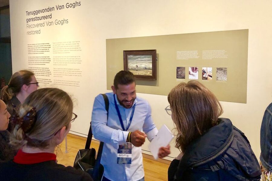 Amsterdam: Van Gogh Museum Masterpieces Tour up to 8 guests - Meeting at Cobra Café near the museum