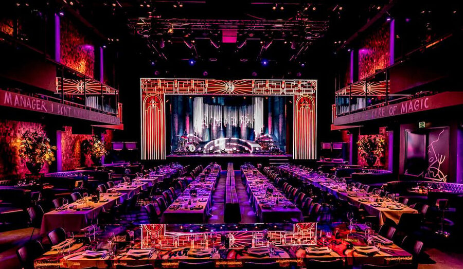 Amsterdam: VEGAS Dinner Show with 3-Course Sharing Menu - Live music, dancers, variety acts, and magic