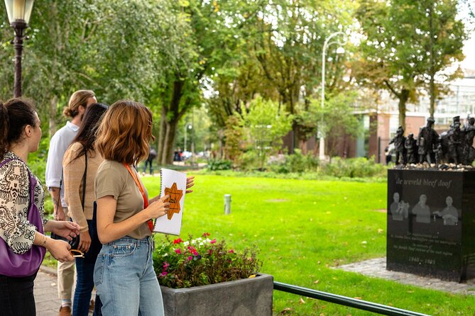 Anne Frank and Jewish Quarter Amsterdam Private Walking Tour - The main square and the National Monument