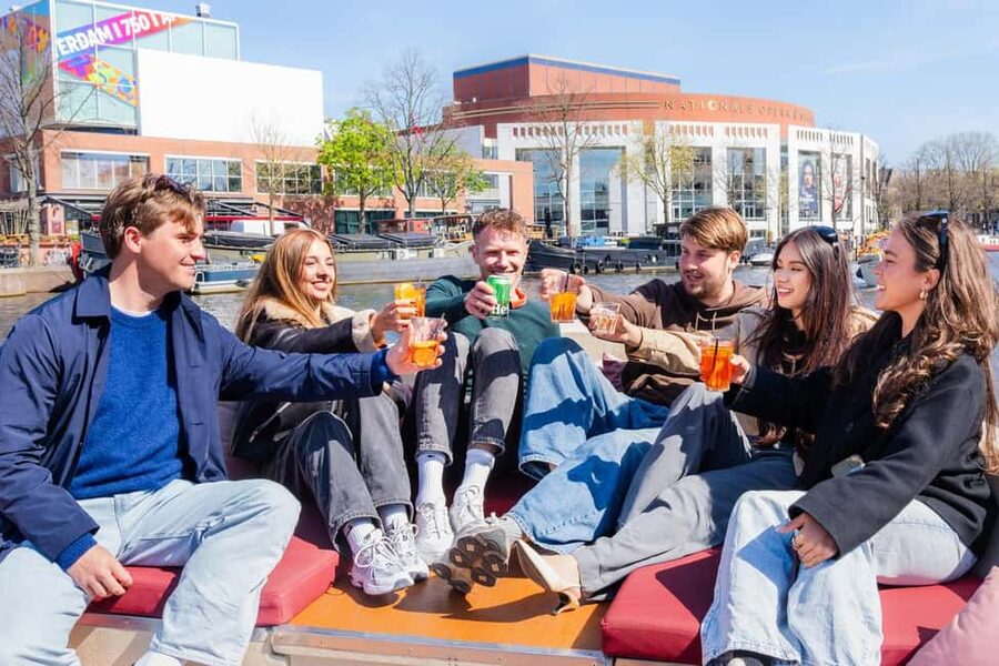 CHEESE AND DRINKS TOUR: A TASTE OF AMSTERDAM ON THE CANALS - Centraal Station, the Eastern Docklands, and NEMO