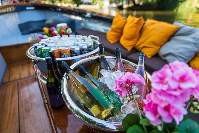 Classic Salonboat Tour in Amsterdam Including Cheese and Wine - Cheese, beer, wine, and the social side of the ride