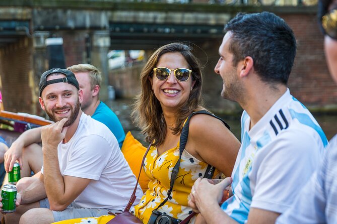 Classic Salonboat Tour in Amsterdam Including Cheese and Wine - Guides, stories, and the risk of a noisy group