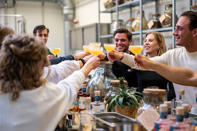 Cocktail workshop @ Spirited Union Rum Co. (Amsterdam) - The distillery introduction and botanical rum tasting