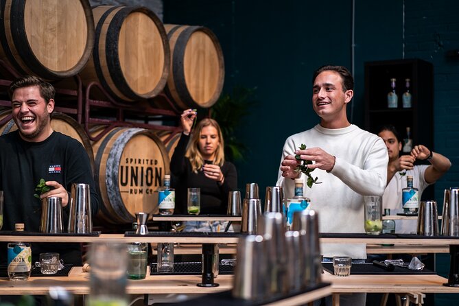 Cocktail workshop @ Spirited Union Rum Co. (Amsterdam) - Timing, transport, and practical planning