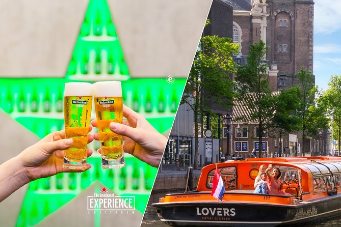 Combo Ticket: Heineken Experience Amsterdam and 1h Canal Cruise - The one-hour cruise shows a different Amsterdam