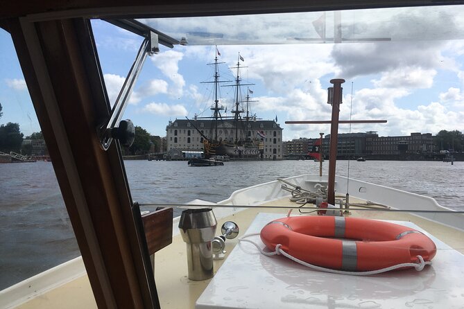 Cruise Amsterdam like a Local — Small Group 12 pax - The boat: warm, historic, and easy to enjoy