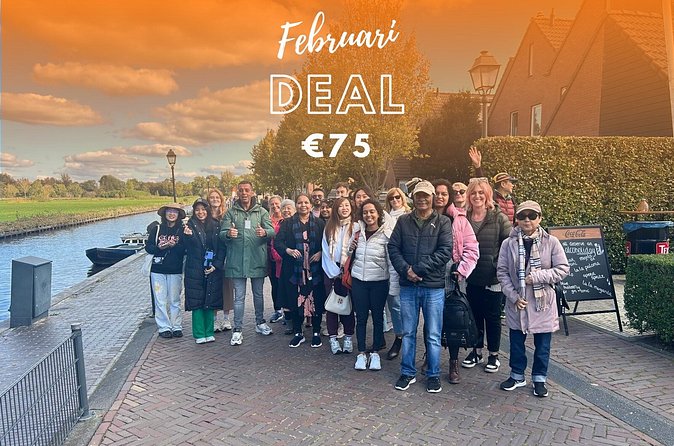 Daytrip Tour from Amsterdam to Zaanse Schans and Giethoorn - Giethoorn: canals, bridges, and a one-hour cruise