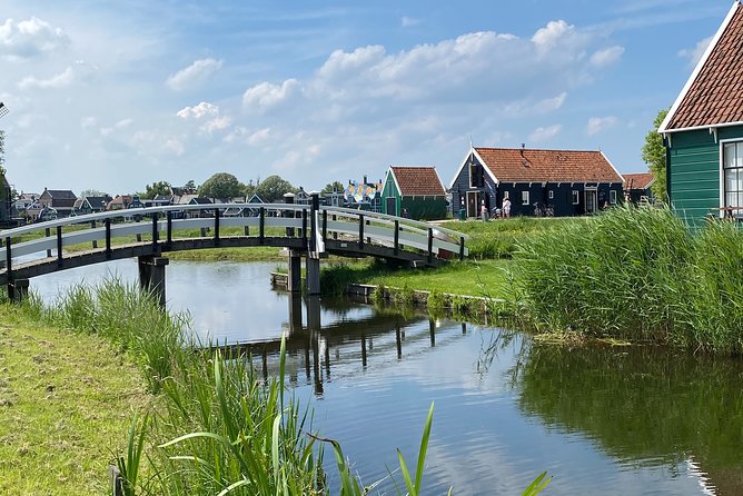 Escape Amsterdam: E-Bike to Zaanse Schans Windmills & Zaandam - Leaving Amsterdam by ferry and bike