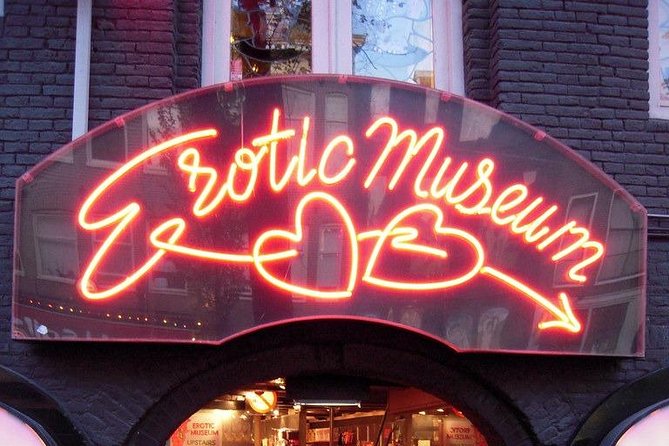 Exclusive small-group Amsterdam Red Light District tour - A condom shop with a practical Amsterdam twist