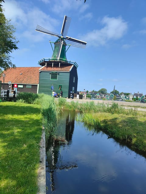Excursion from Amsterdam to the windmills of Zaanse Schans - Watching wooden clogs take shape