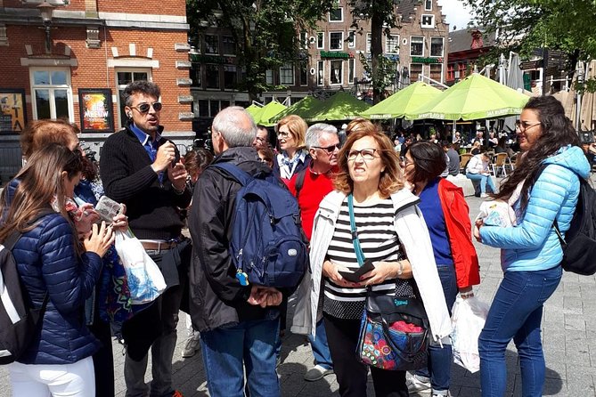 Historical tour of Amsterdam with Italian guide - Leidseplein, the Hard Rock Cafe, and Vondelpark