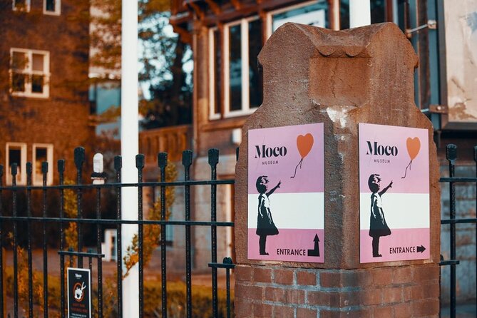 Moco Museum Amsterdam Admission Ticket with Banksy and more - Banksy in a grand Amsterdam villa