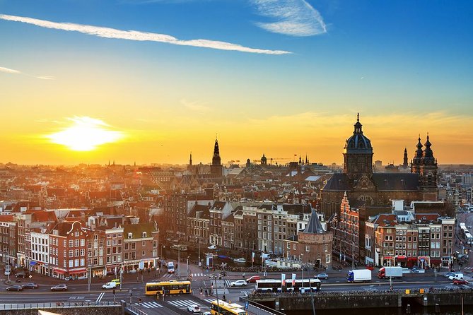 Panoramic Private City Tour in Amsterdam - The flower market and a practical souvenir stop