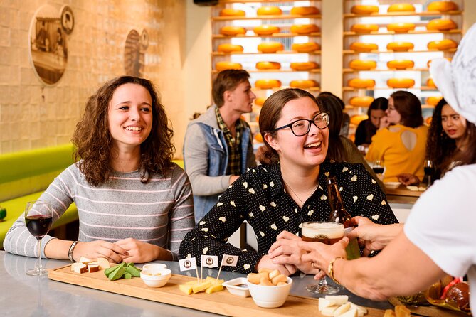 Premium Cheese Tasting with Wine and Beer Pairing - Ten Gouda cheeses in a Tuschinski Theater attic