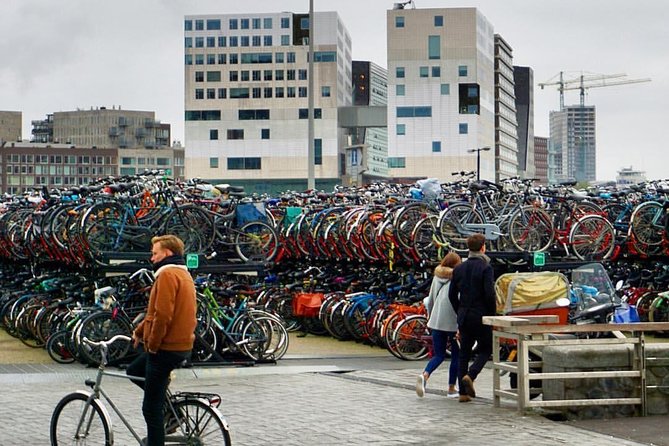 Private Amsterdam Bike Tour with a local guide (also for families) - Cycling beneath the Rijksmuseum