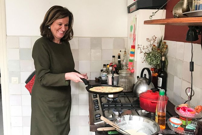 Private Dutch Pancake Cooking Class in an Amsterdam Canal Home - A pancake class inside an Amsterdam canal home