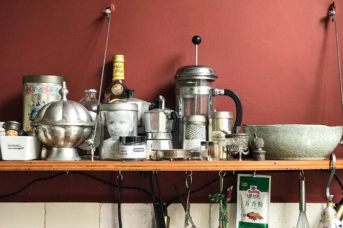 Private Dutch Pancake Cooking Class in an Amsterdam Canal Home - Bacon, apples, cheese, and a Dutch table