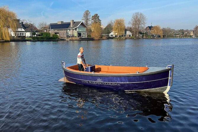 Private Electric Boat Rental in Haarlem (No License Required) - A boat designed for conversation and views