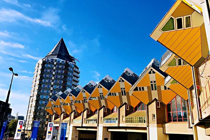 Rotterdam, Delft, The Hague Day Tour Incl. Madurodam/Royal Delft - Old Harbour and the Cube Houses