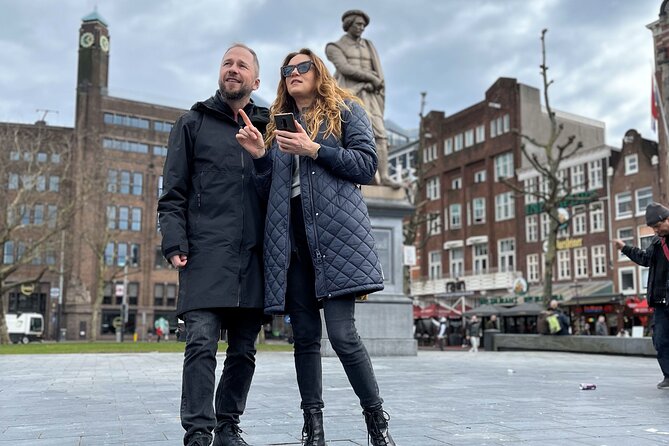 Self Guided City Tour in Amsterdam - Amsterdam Tulip - Rembrandtplein to Muntplein: starting with Amsterdam’s center