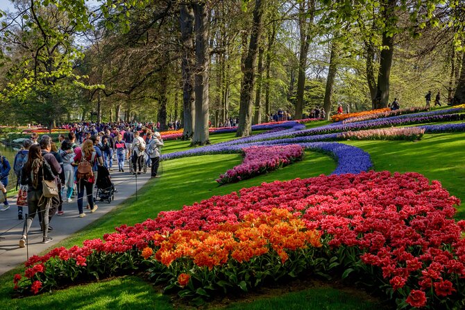 Skip-the-Line Keukenhof Gardens and Tulip Fields Tour from Amsterdam - The guide and driver service