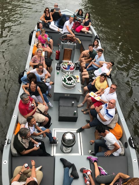 Visit Amsterdam by Boat with a French Guide (french) - The Amstel, Magere Brug, and Entrepotdok