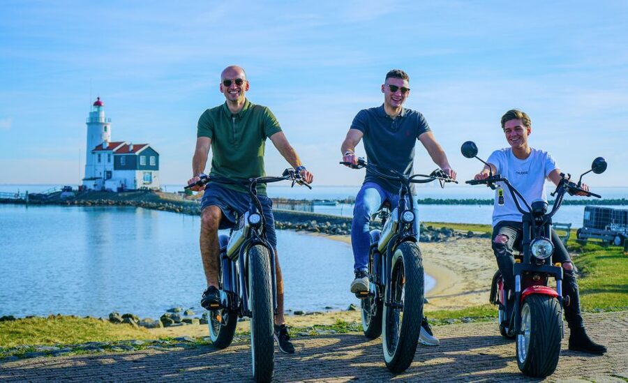 Volendam: E-Fatbike Rental - Edam in about one hour