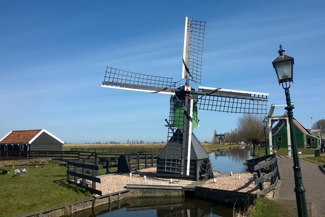 Zaanse Schans 3-Hour Private Tour from central Amsterdam, Airport or Port - Entering Molen De Kat, a working paint mill